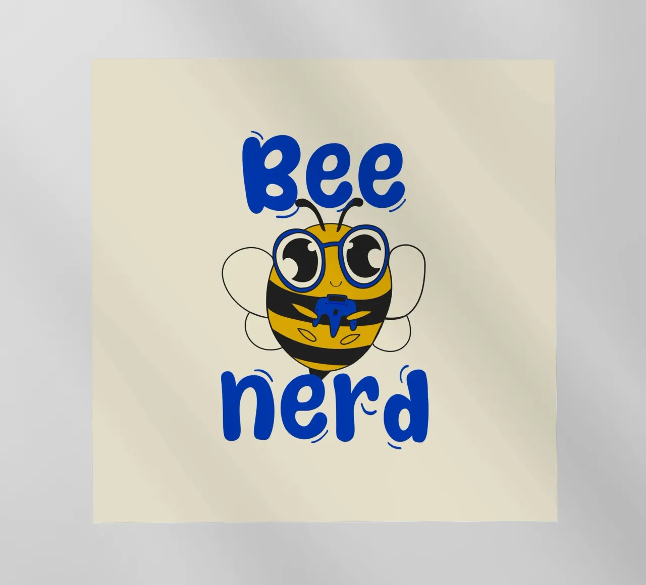 Bee Nerd backlit folie van Loobs