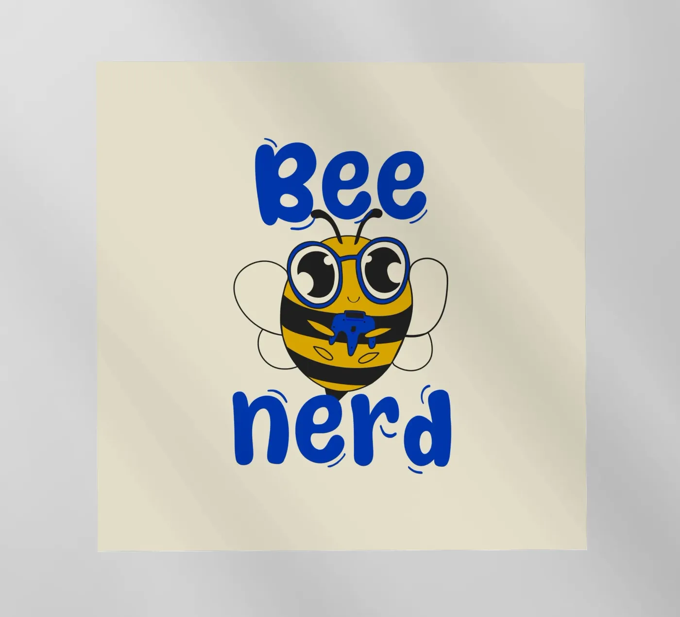 Bee Nerd backlit folie van Loobs