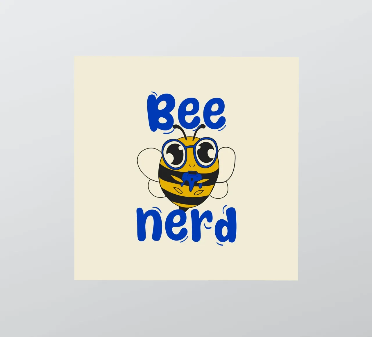 Bee Nerd sticker by Loobs