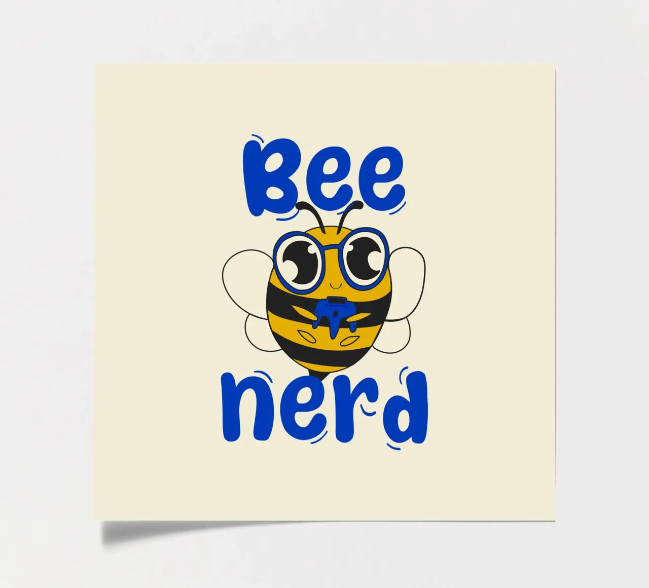 Bee Nerd sticker sheet by Loobs
