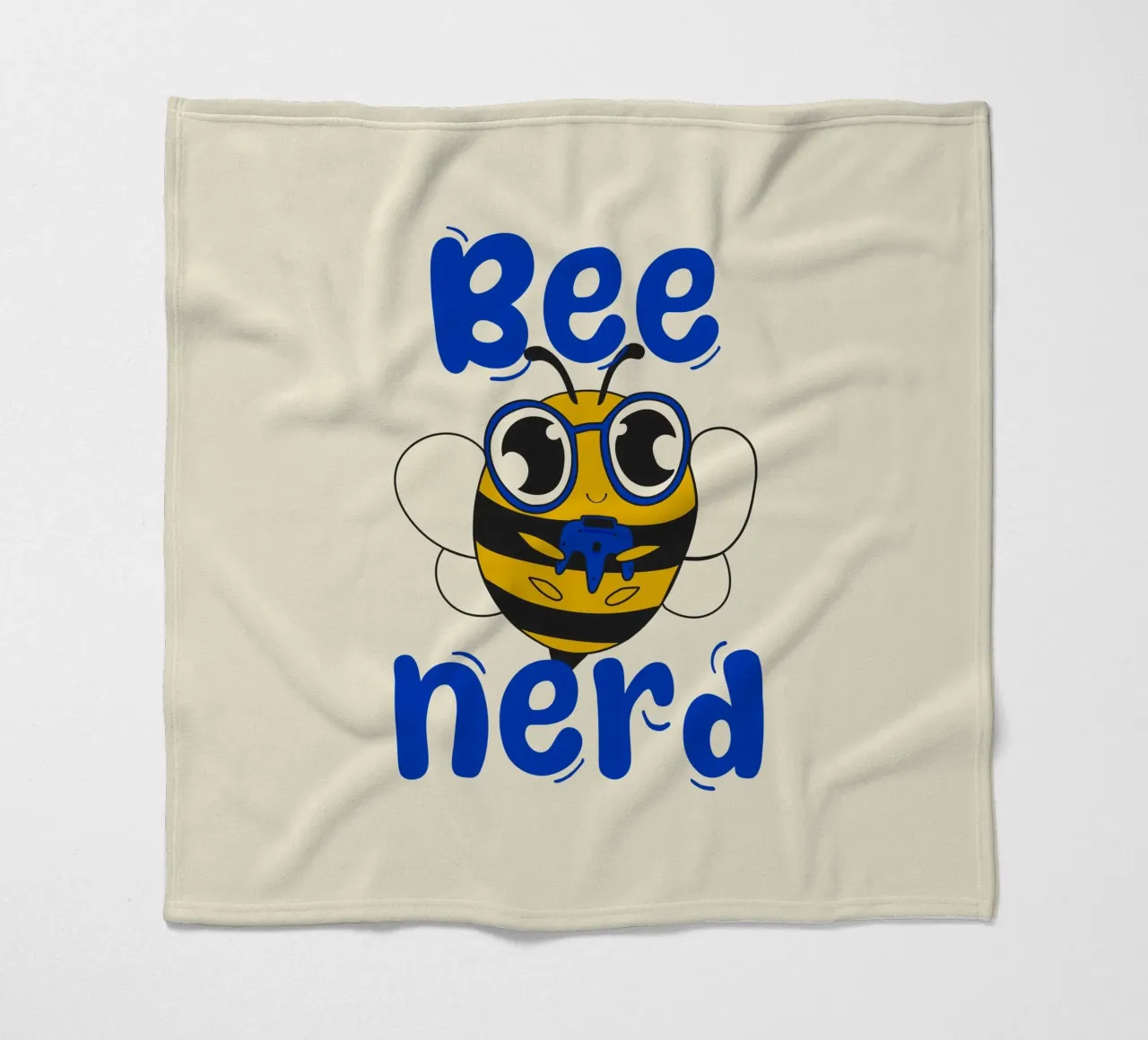 Bee Nerd fleecedeken van Loobs
