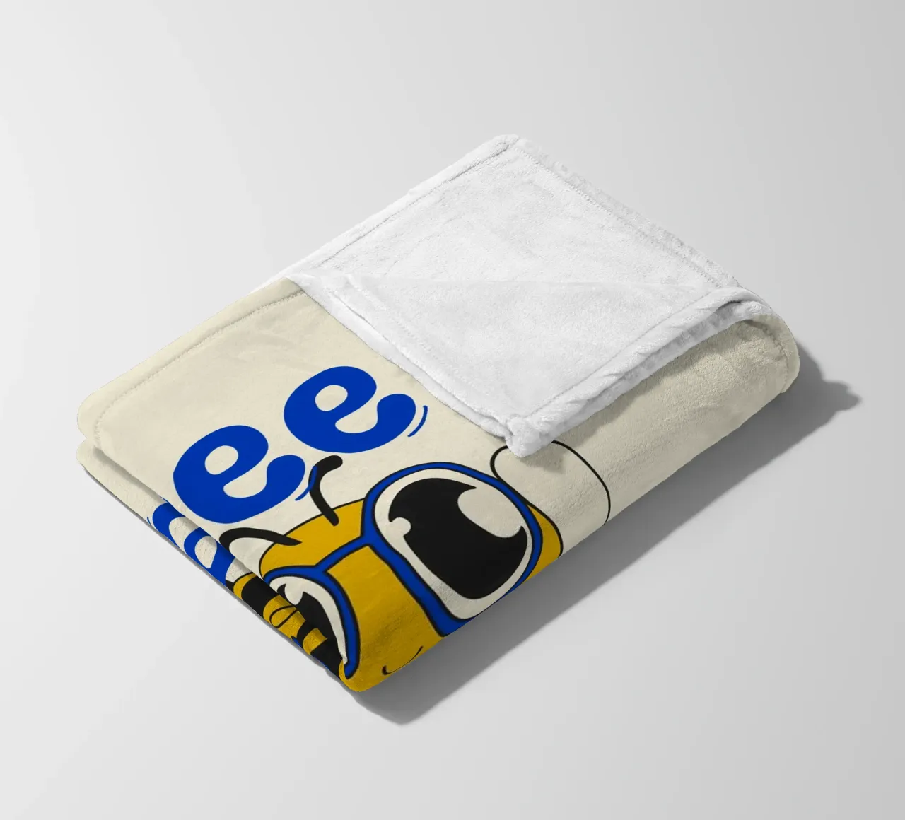 Bee Nerd fleecedeken van Loobs