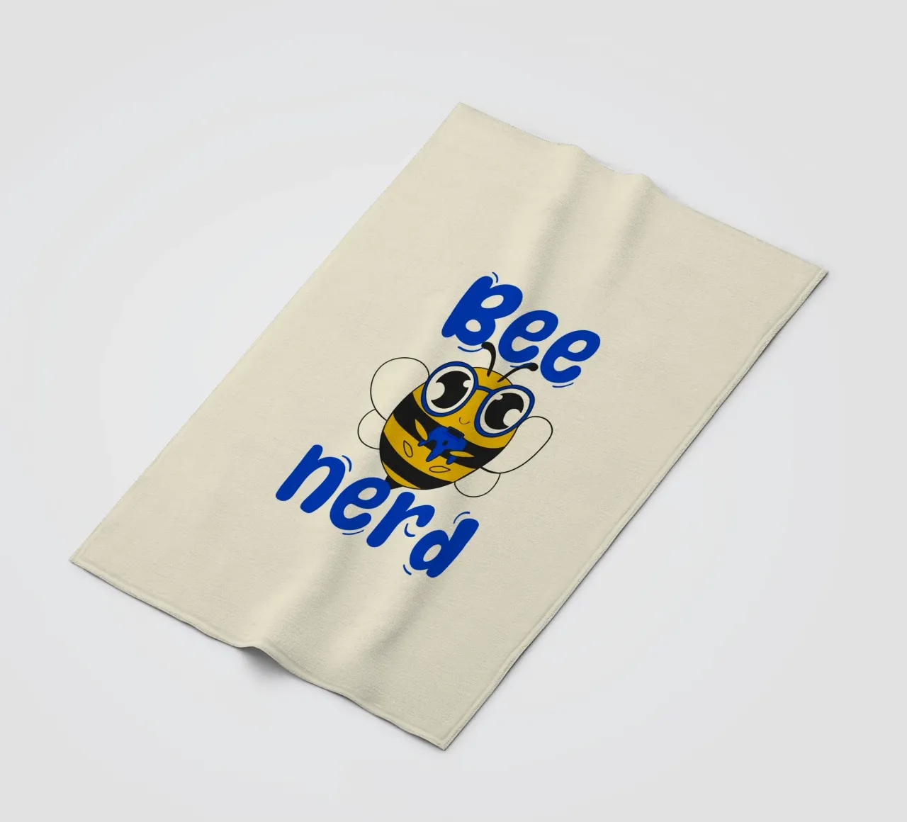 Bee Nerd fleecedeken van Loobs