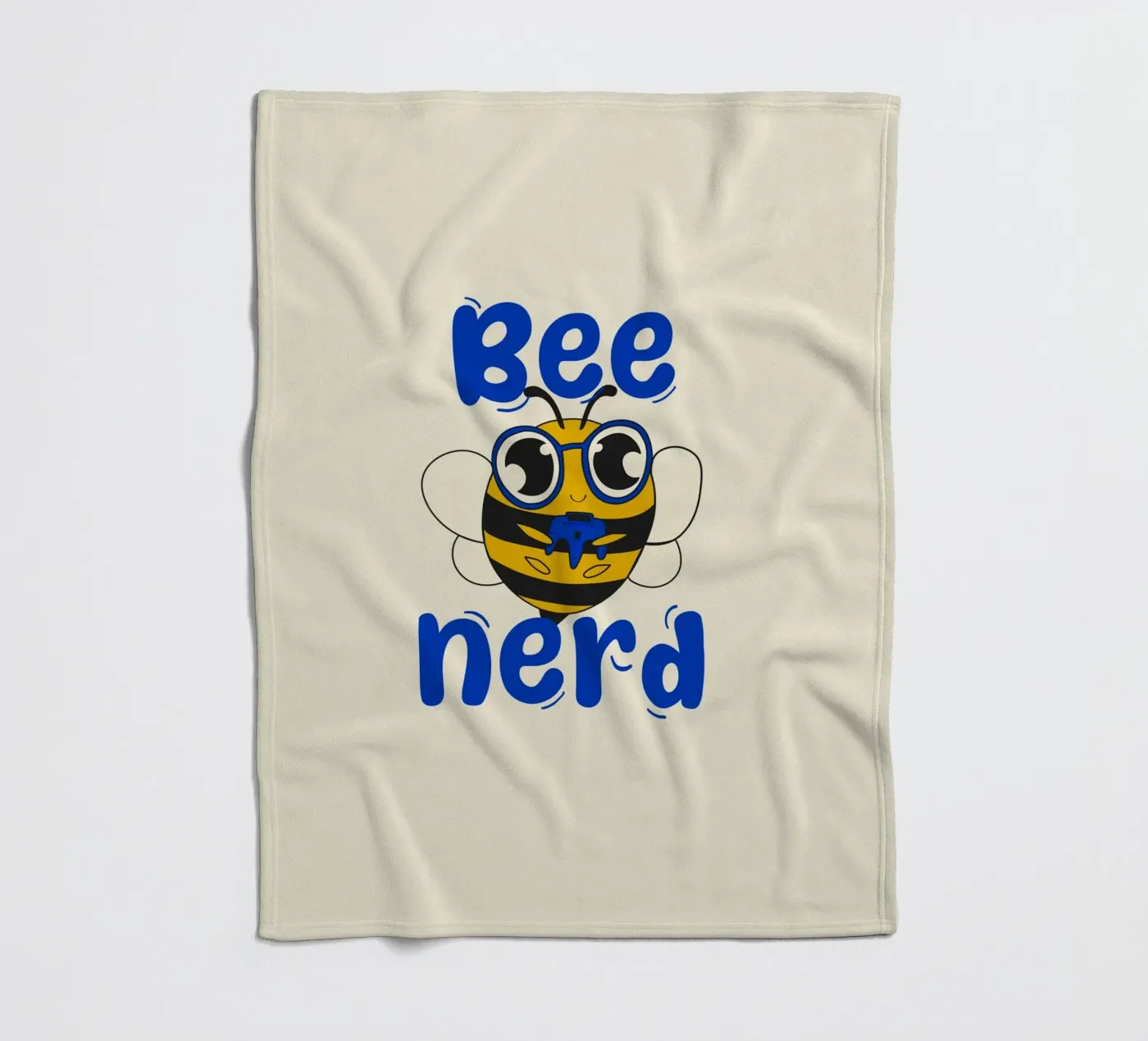 Bee Nerd fleecedeken van Loobs