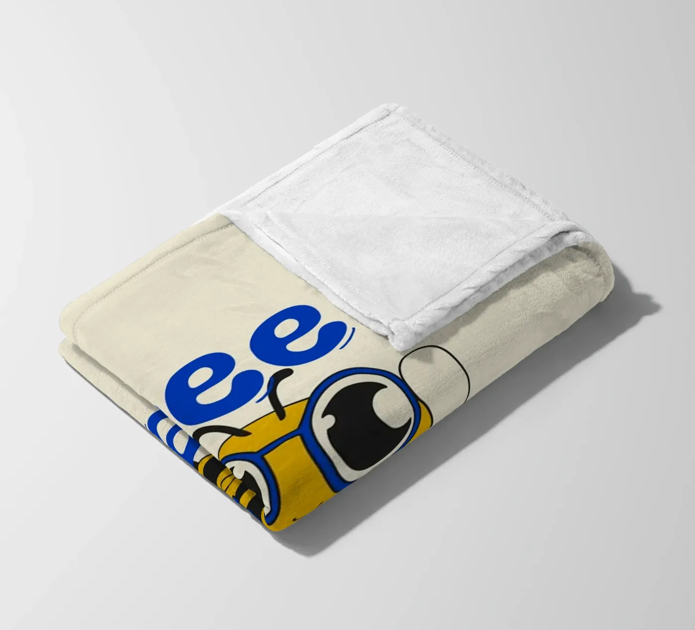 Bee Nerd fleecedeken van Loobs