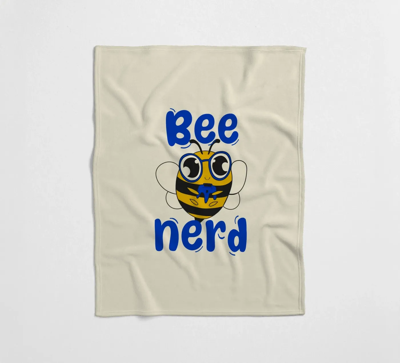 Bee Nerd fleecedeken van Loobs