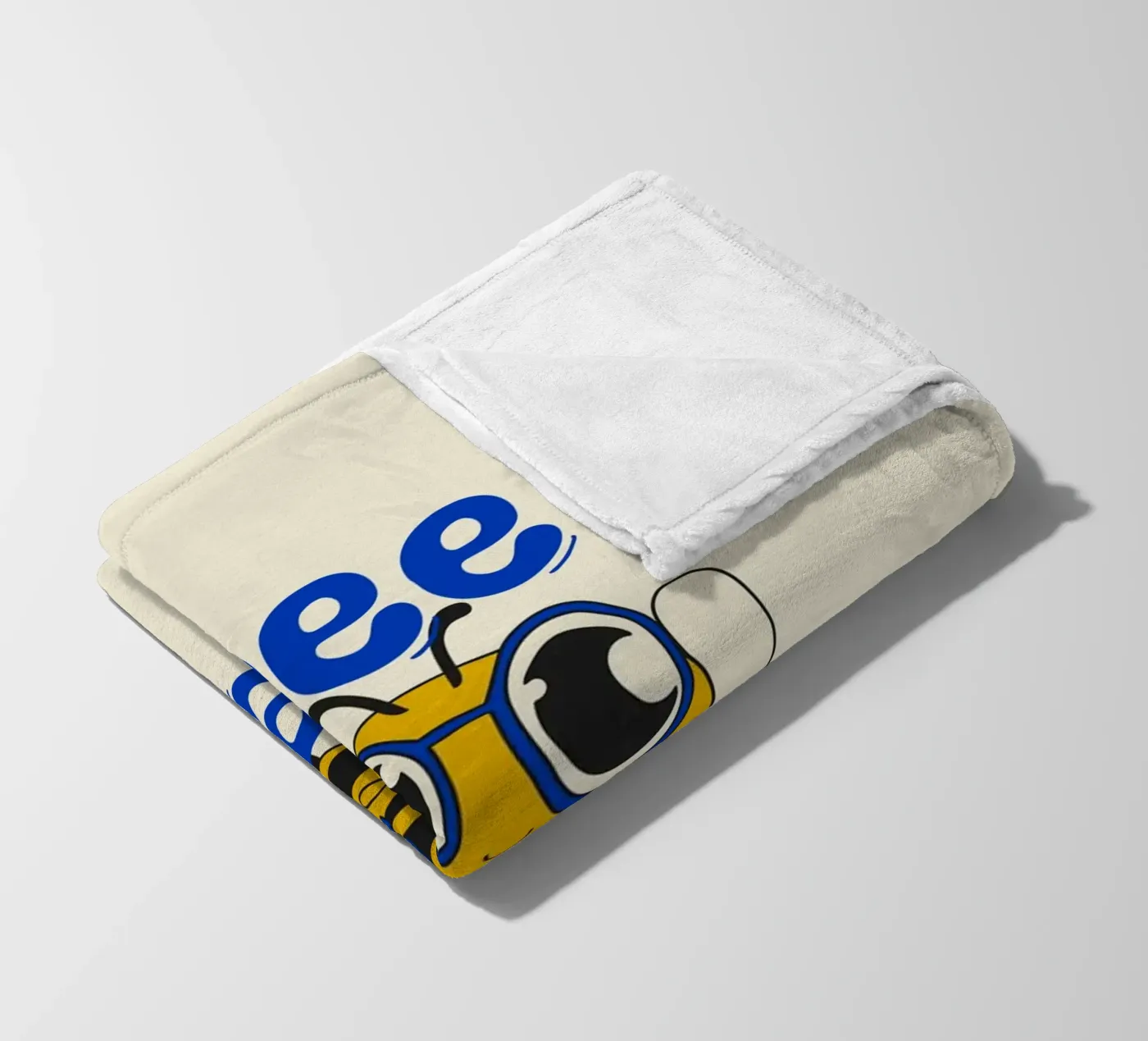 Bee Nerd fleecedeken van Loobs