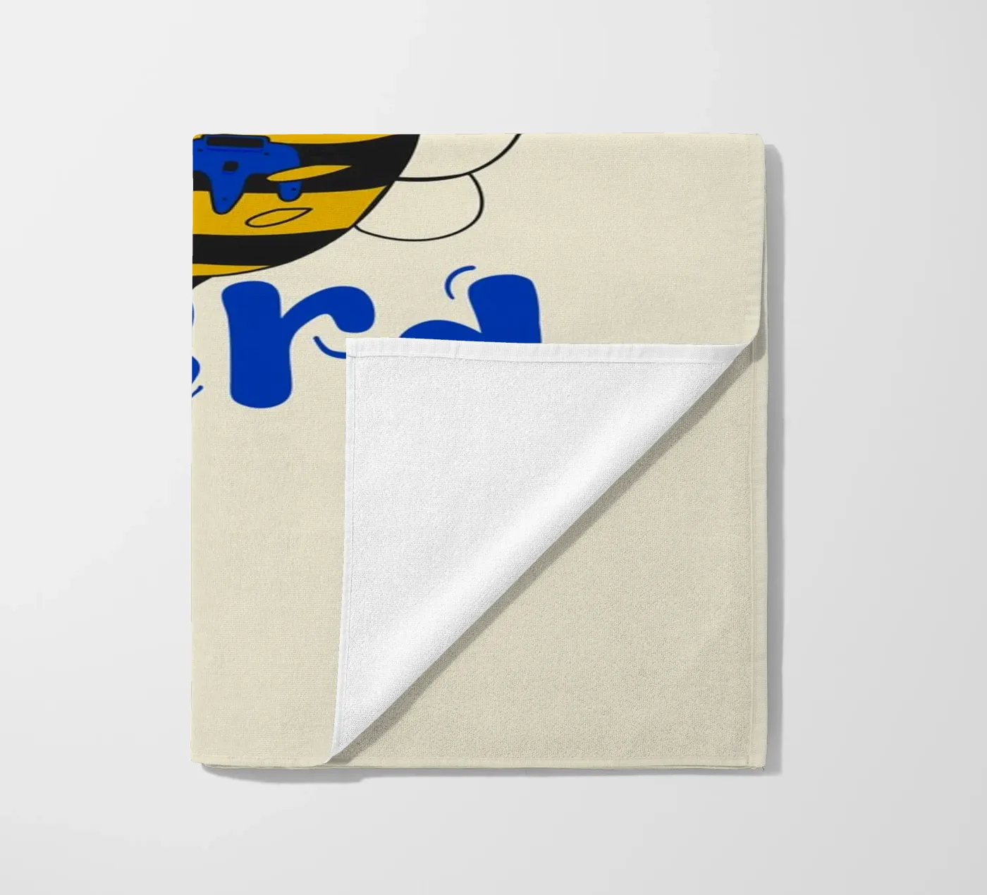 Bee Nerd beach towel by Loobs