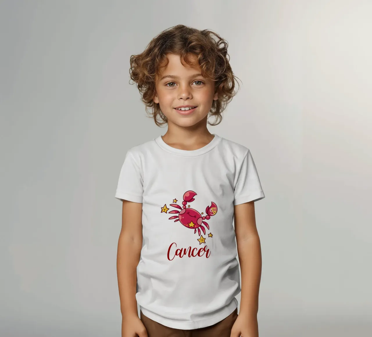 Cancro t-shirt bambini da Kiroiharu