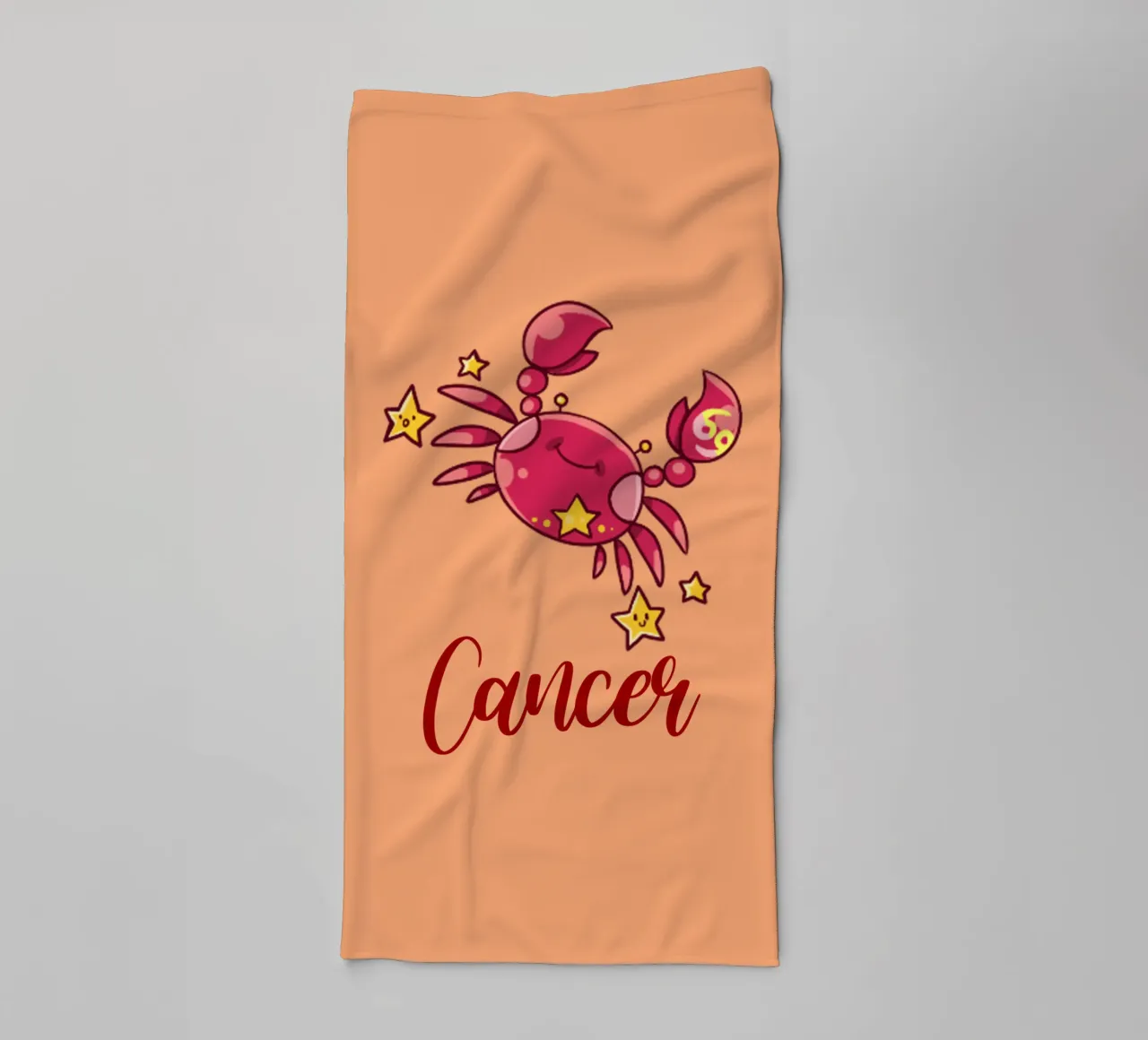 Cancer towel by Kiroiharu