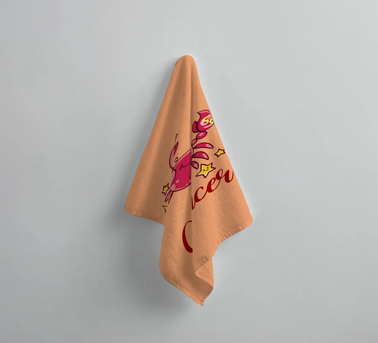 Cancer towel by Kiroiharu