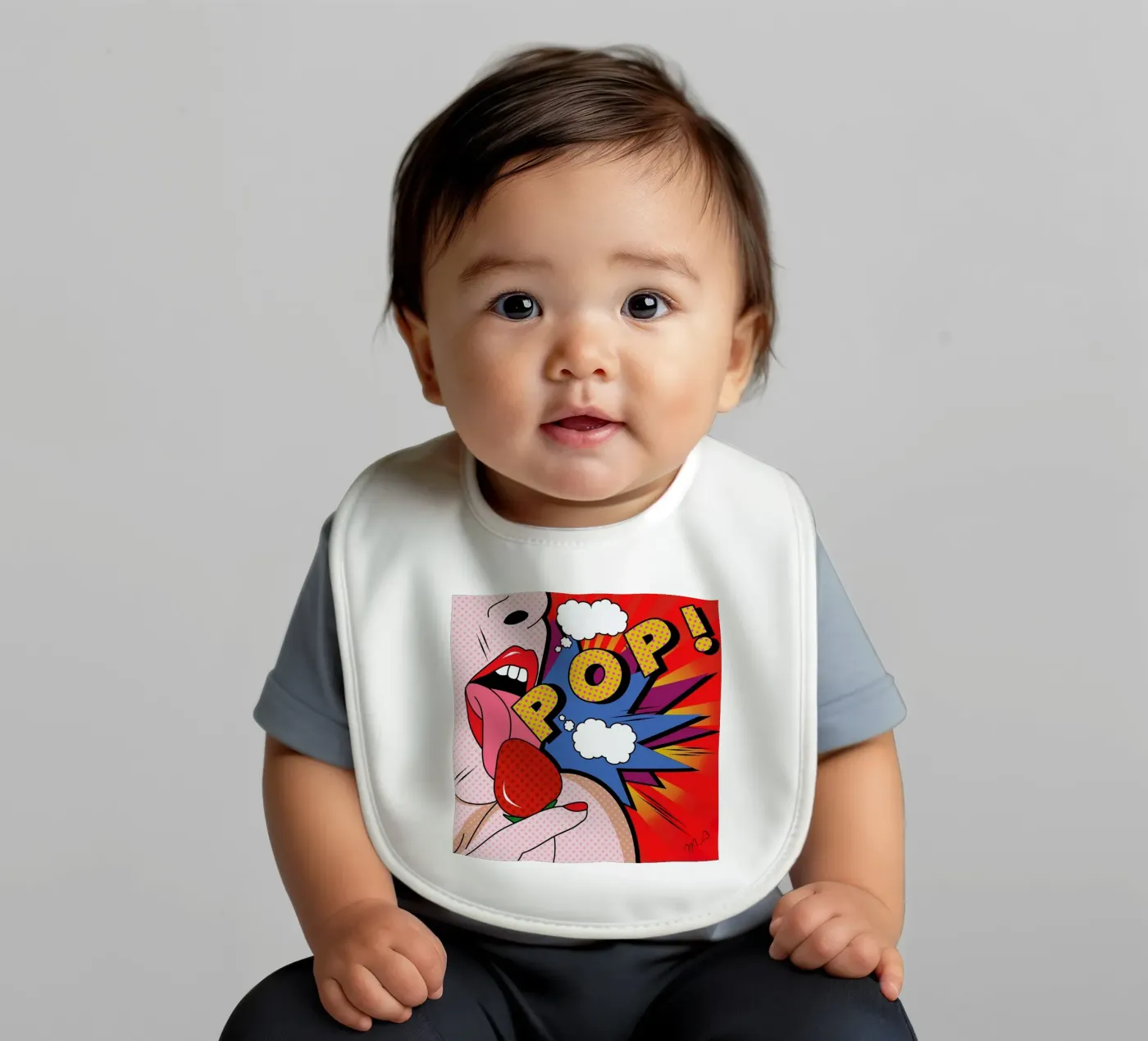 Pop Babylätzchen von Mark Ashkenazi