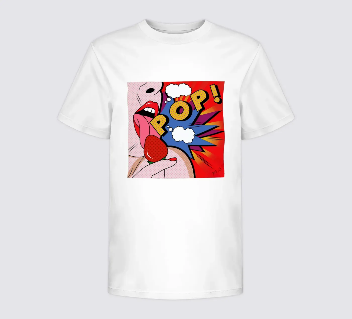 Pop kids t-shirt by Mark Ashkenazi