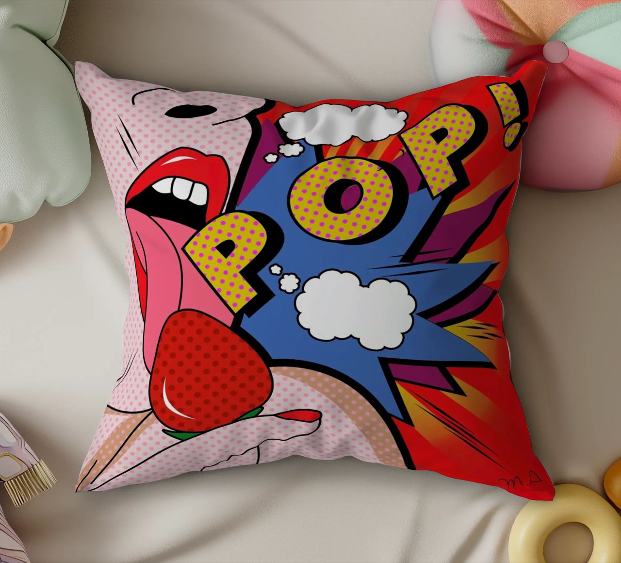 Pop cuscino da Mark Ashkenazi