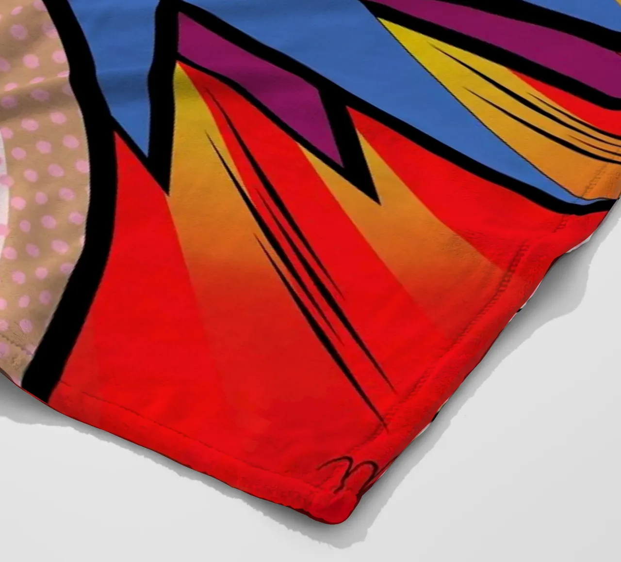 Pop Fleecedecke von Mark Ashkenazi