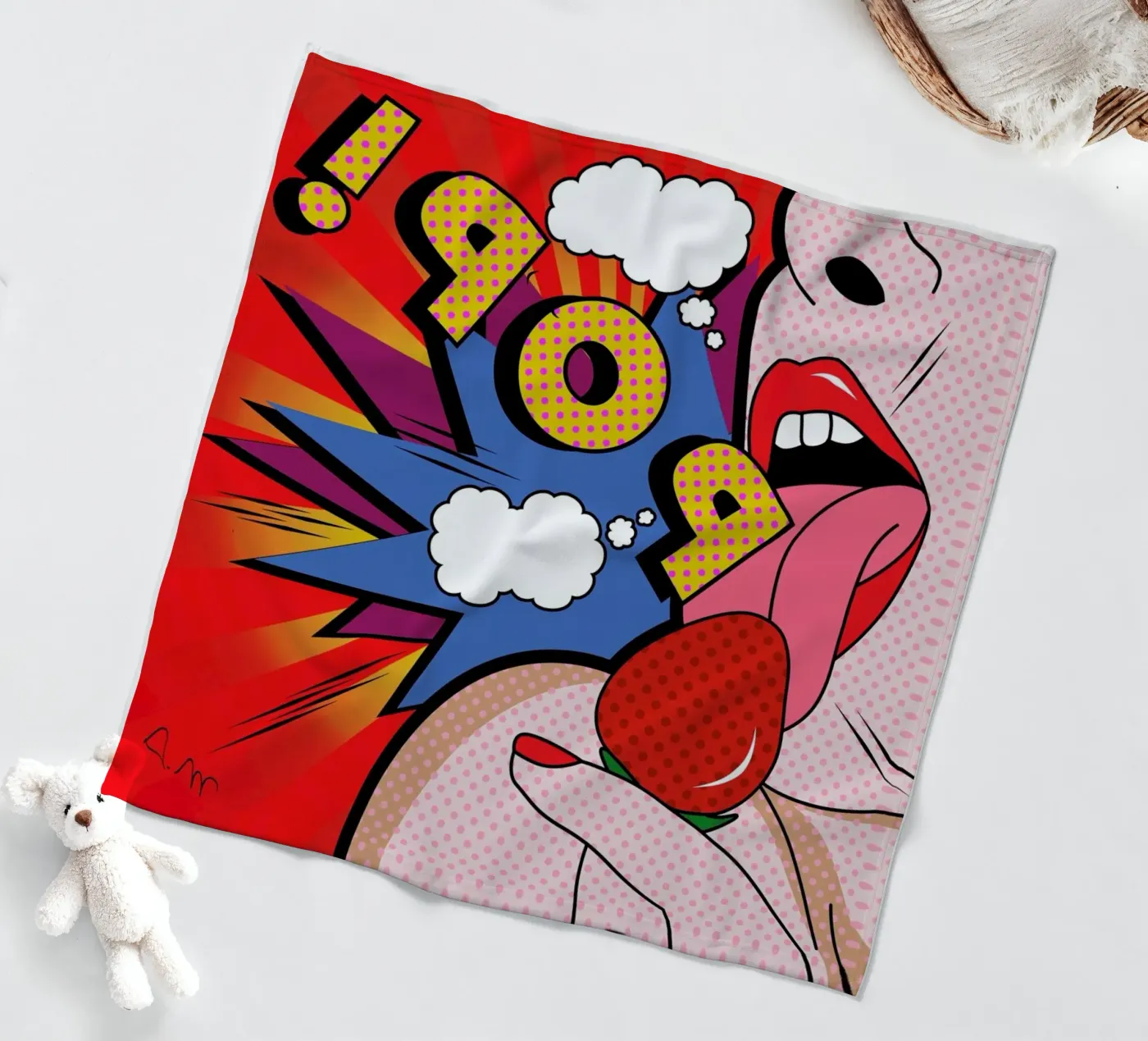 Pop fleecedeken van Mark Ashkenazi