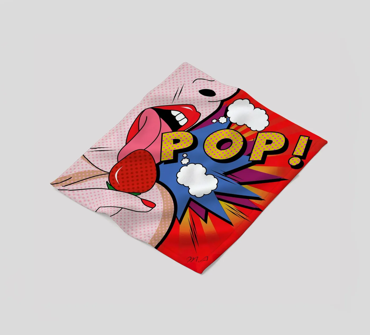 Pop coperta in pile da Mark Ashkenazi