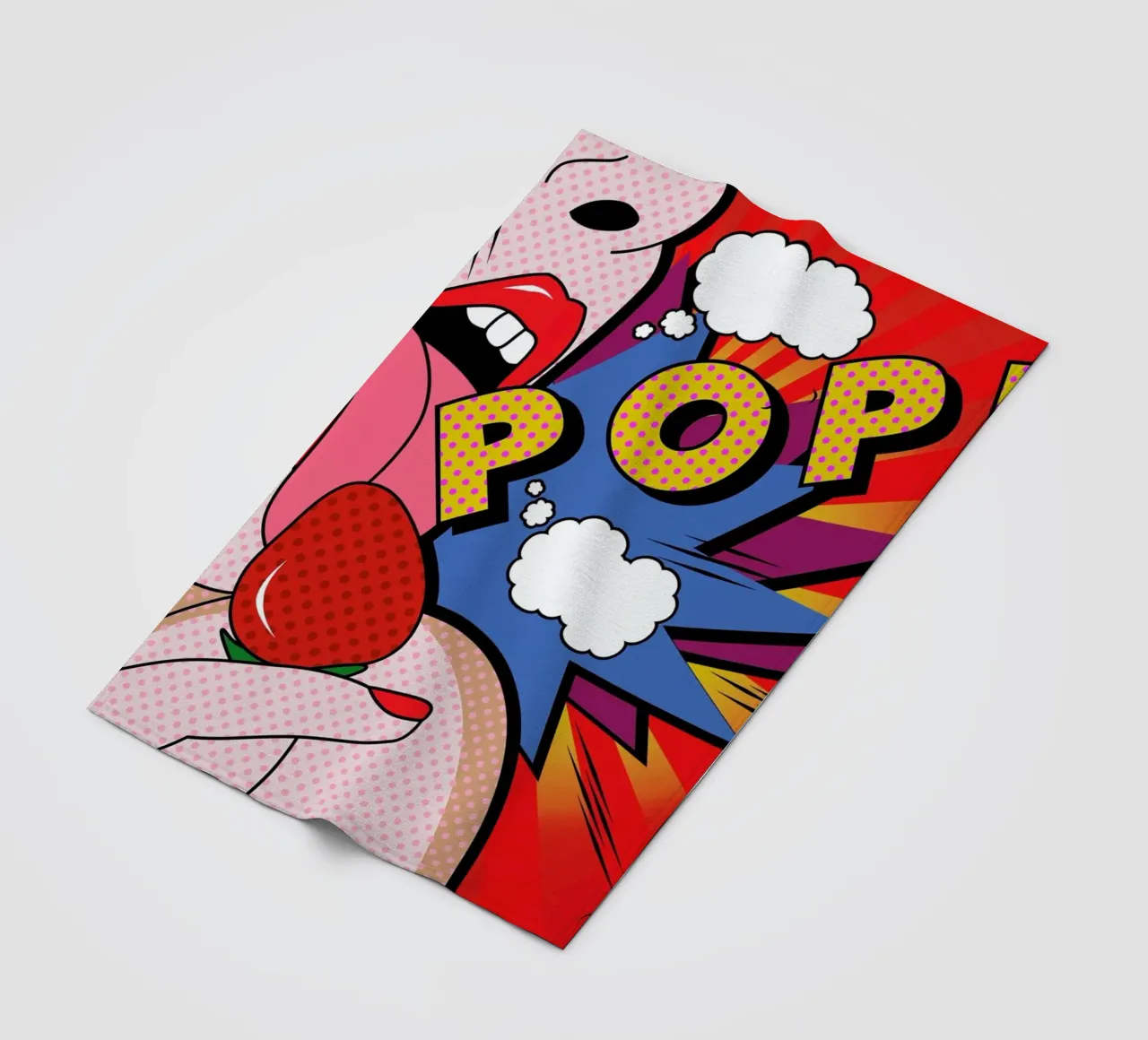 Pop Fleecedecke von Mark Ashkenazi