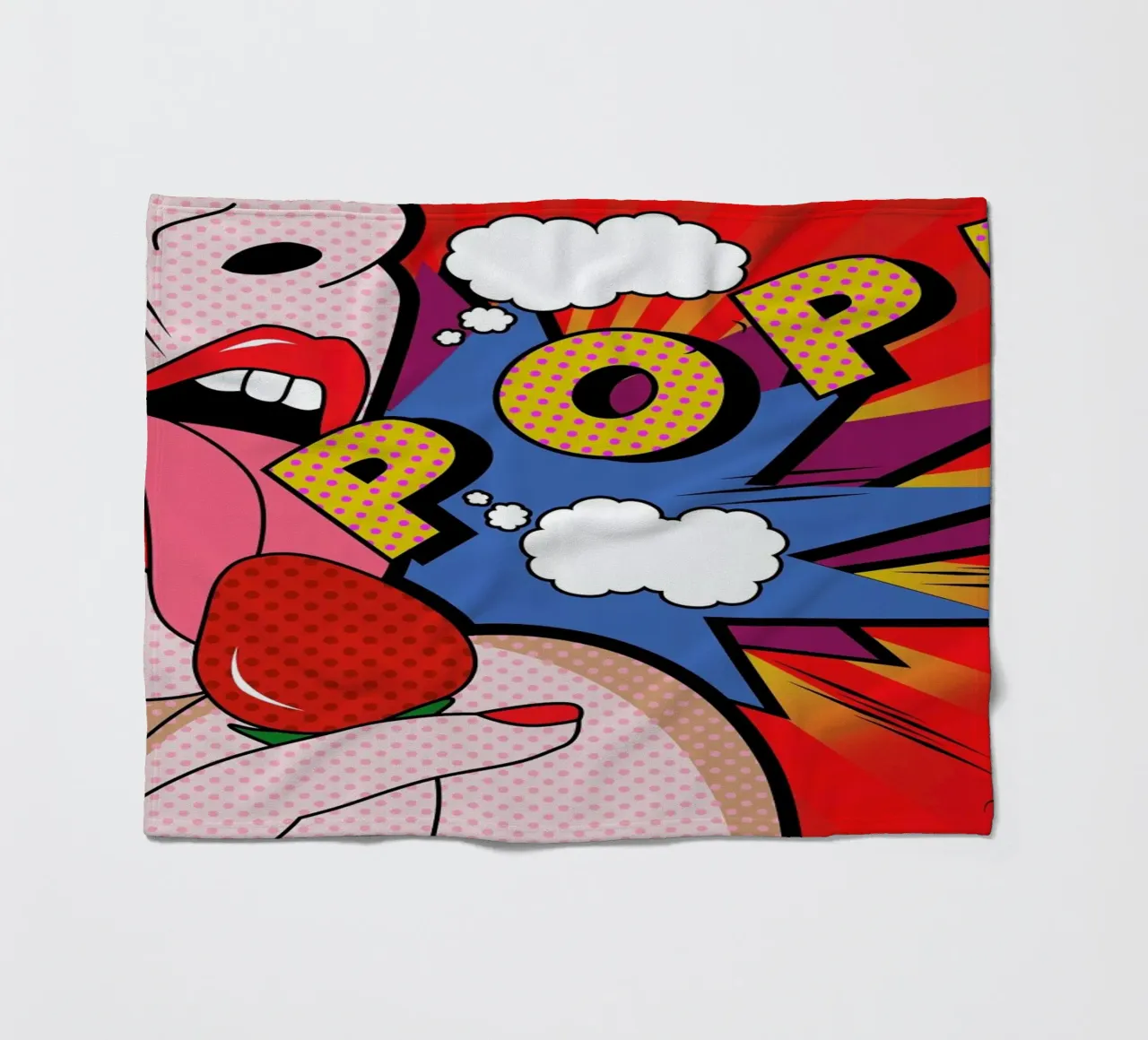 Pop Fleecedecke von Mark Ashkenazi