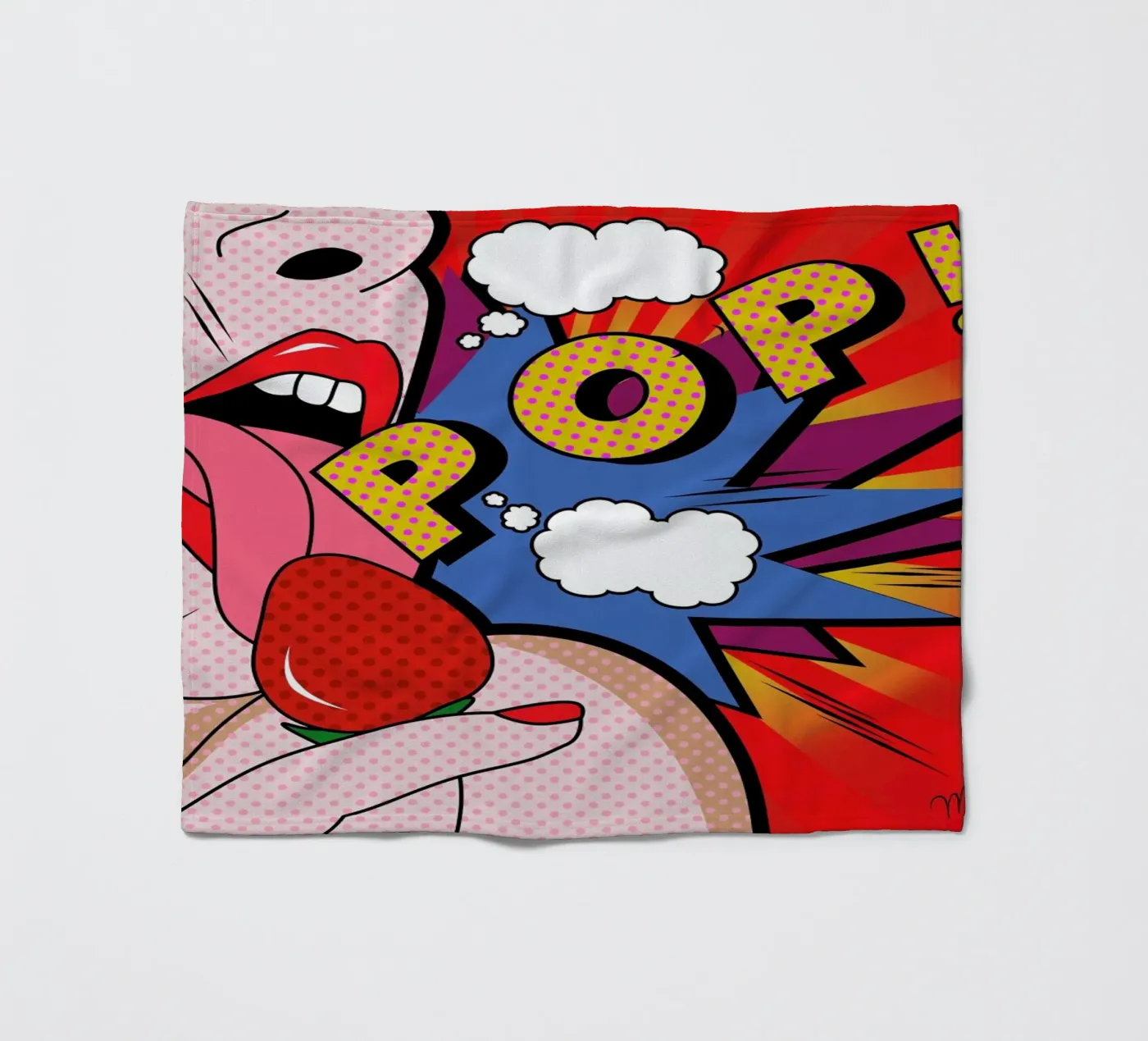 Pop fleecedeken van Mark Ashkenazi
