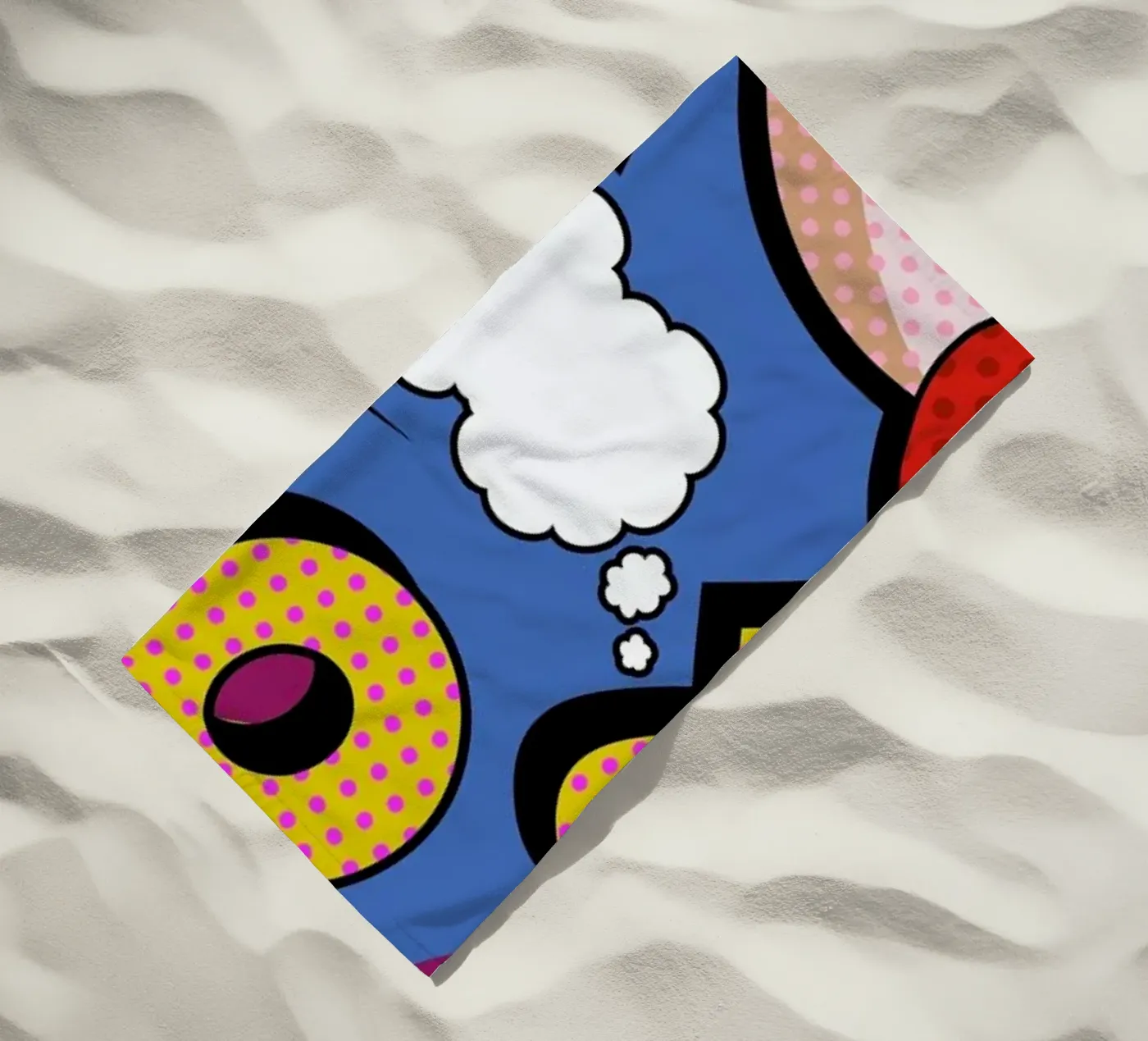 Pop Strandtuch von Mark Ashkenazi