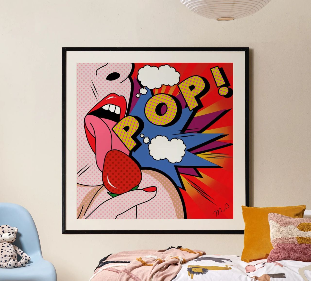 Pop Poster von Mark Ashkenazi