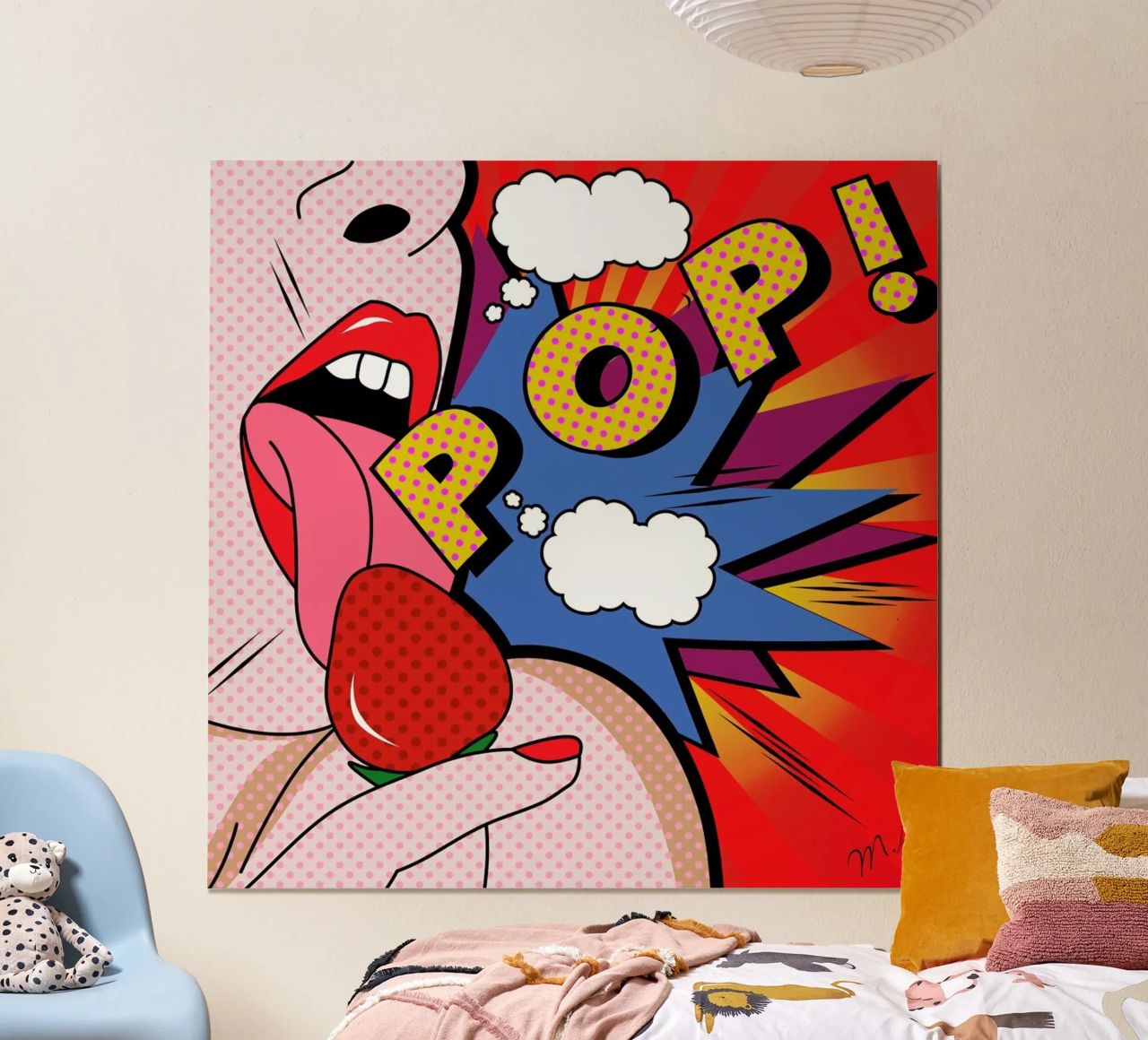 Pop Poster von Mark Ashkenazi