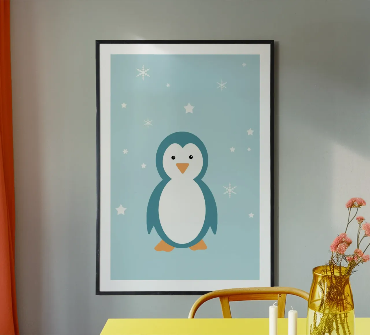 pingouin poster by alexiableu