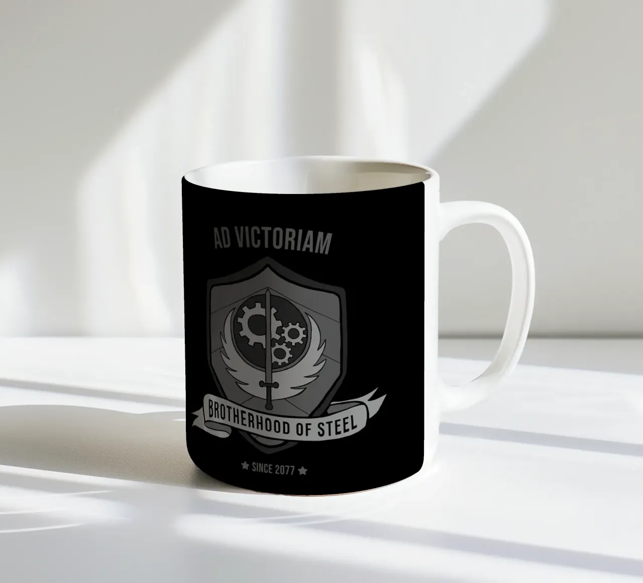 Fratellanza d'acciaio tazza in ceramica da Loobs