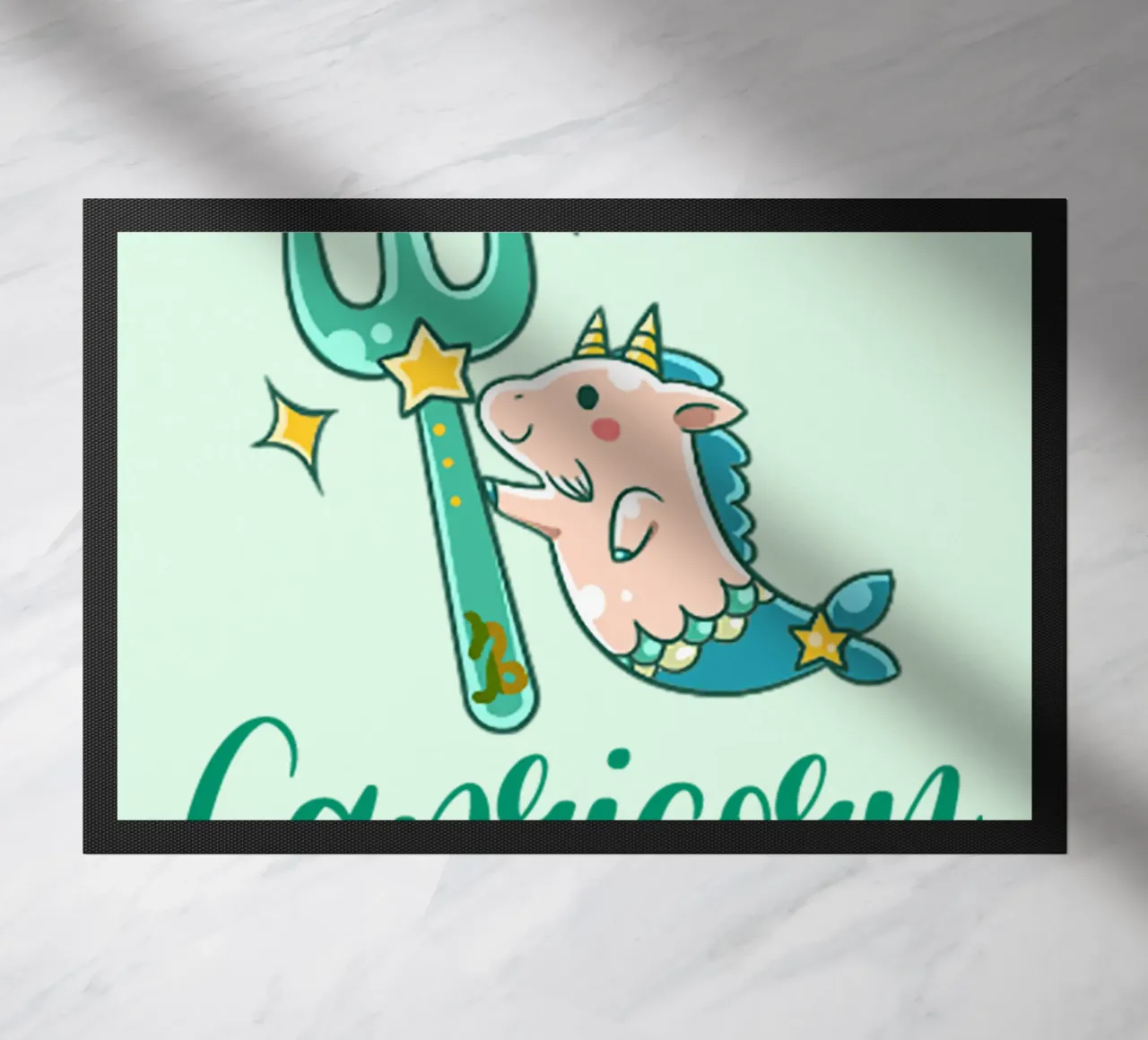 Steinbock Fußmatte von Kiroiharu