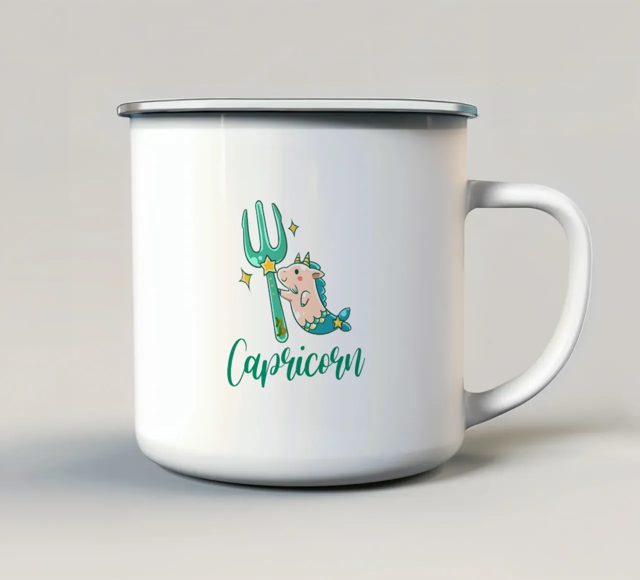Capricorn tazza in smalto da Kiroiharu
