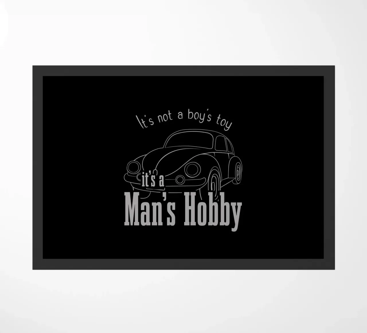 El automodelismo no es un juguete de niños. Es un hobby de hombres felpudo de Loobs