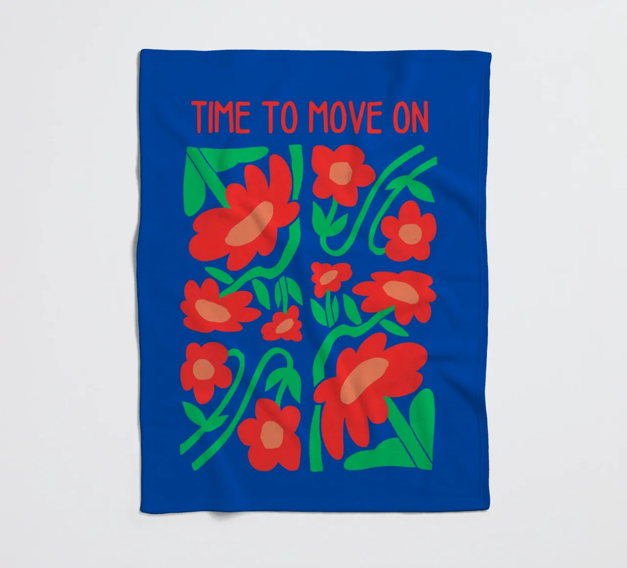 Tempo di fiorire coperta in pile da inspirational quote