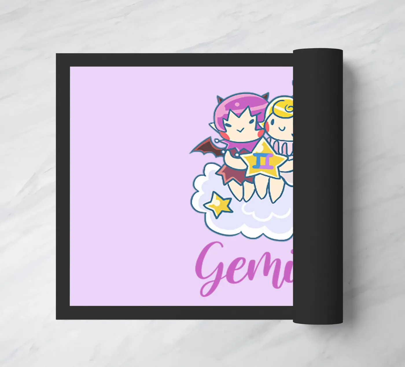 Tweelingen deurmat van Kiroiharu