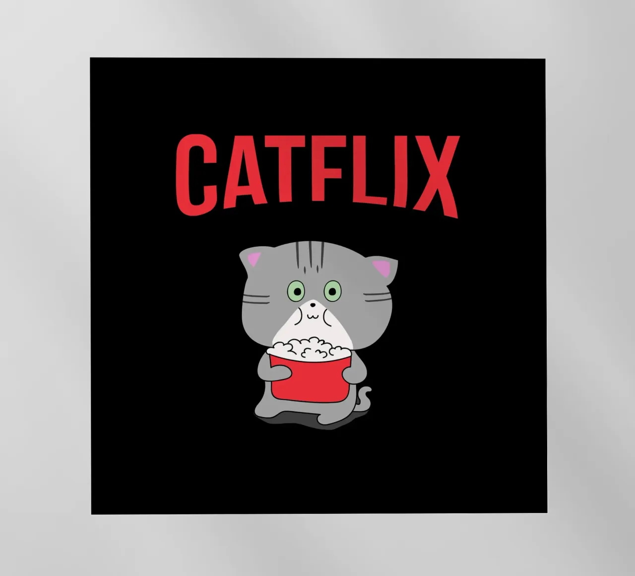 Catflix backlit film by Loobs