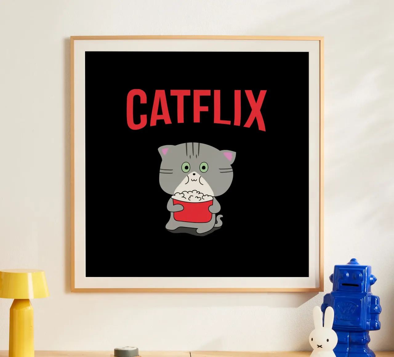 Catflix poster da Loobs