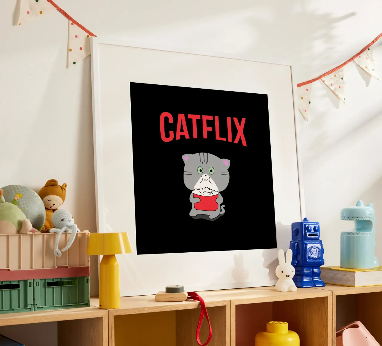 Catflix poster da Loobs
