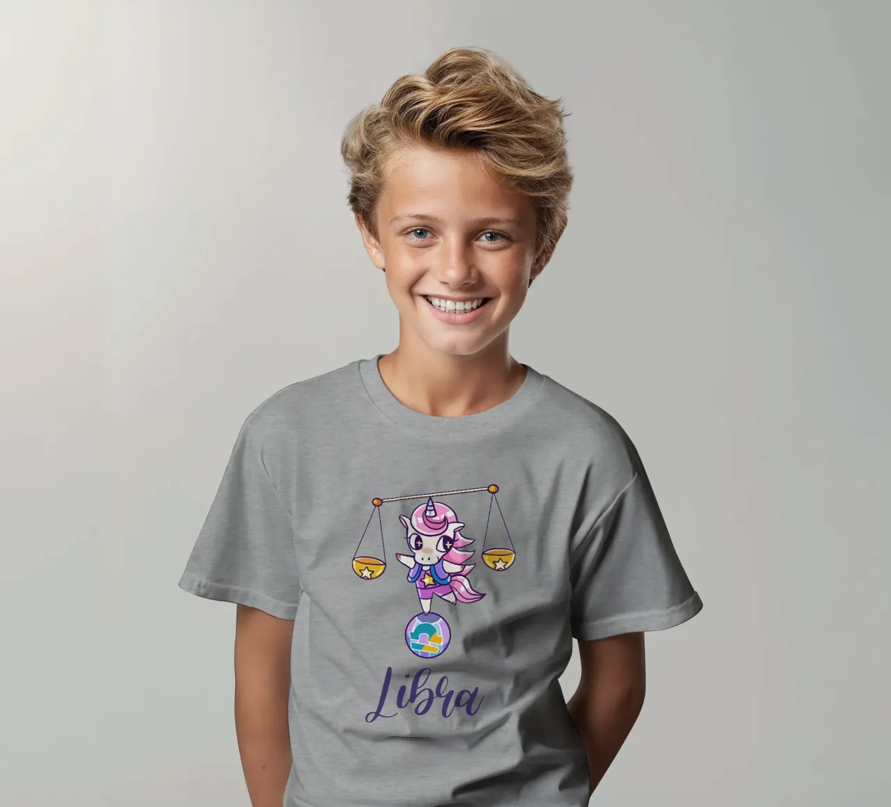 Bilancia t-shirt bambini da Kiroiharu