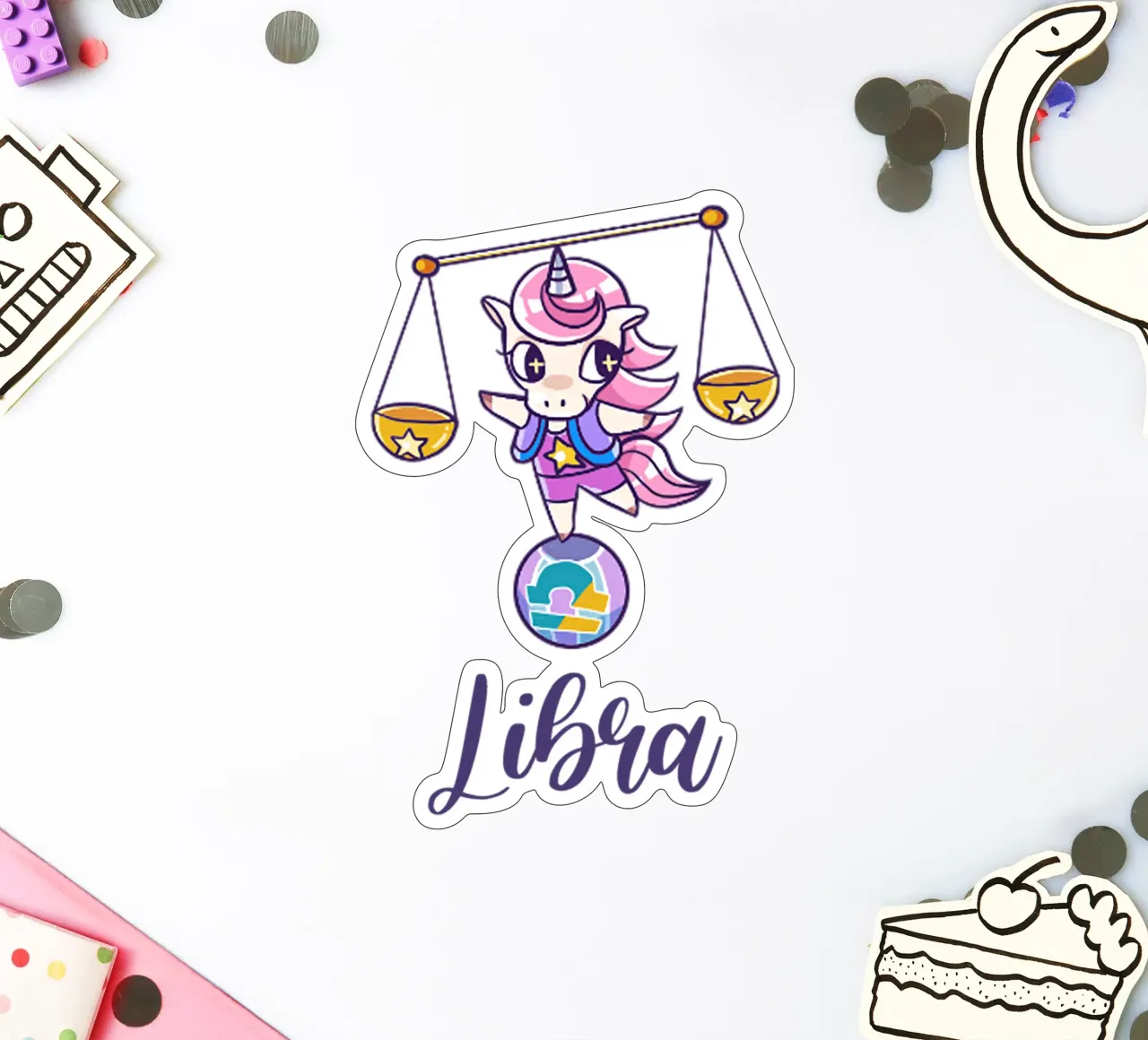 Libra sticker by Kiroiharu