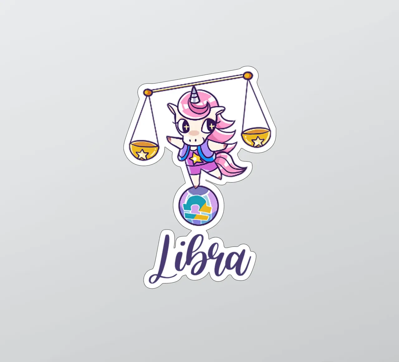 Libra sticker by Kiroiharu