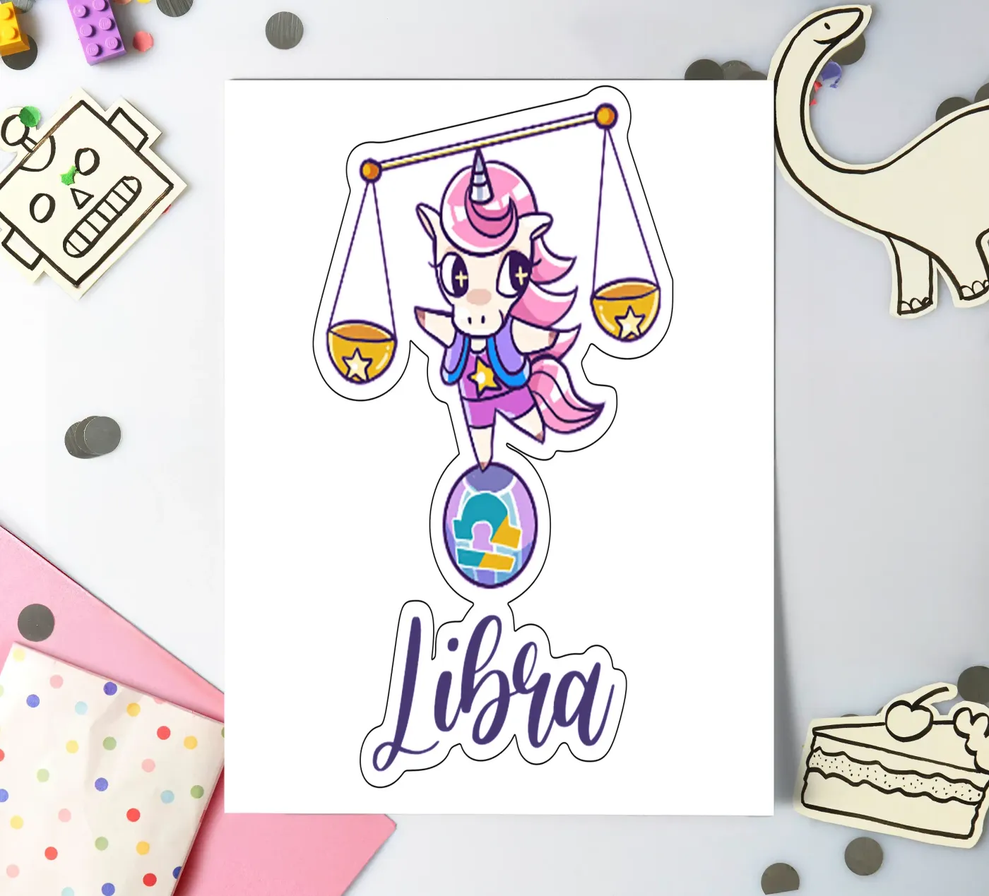 Libra sticker sheet by Kiroiharu