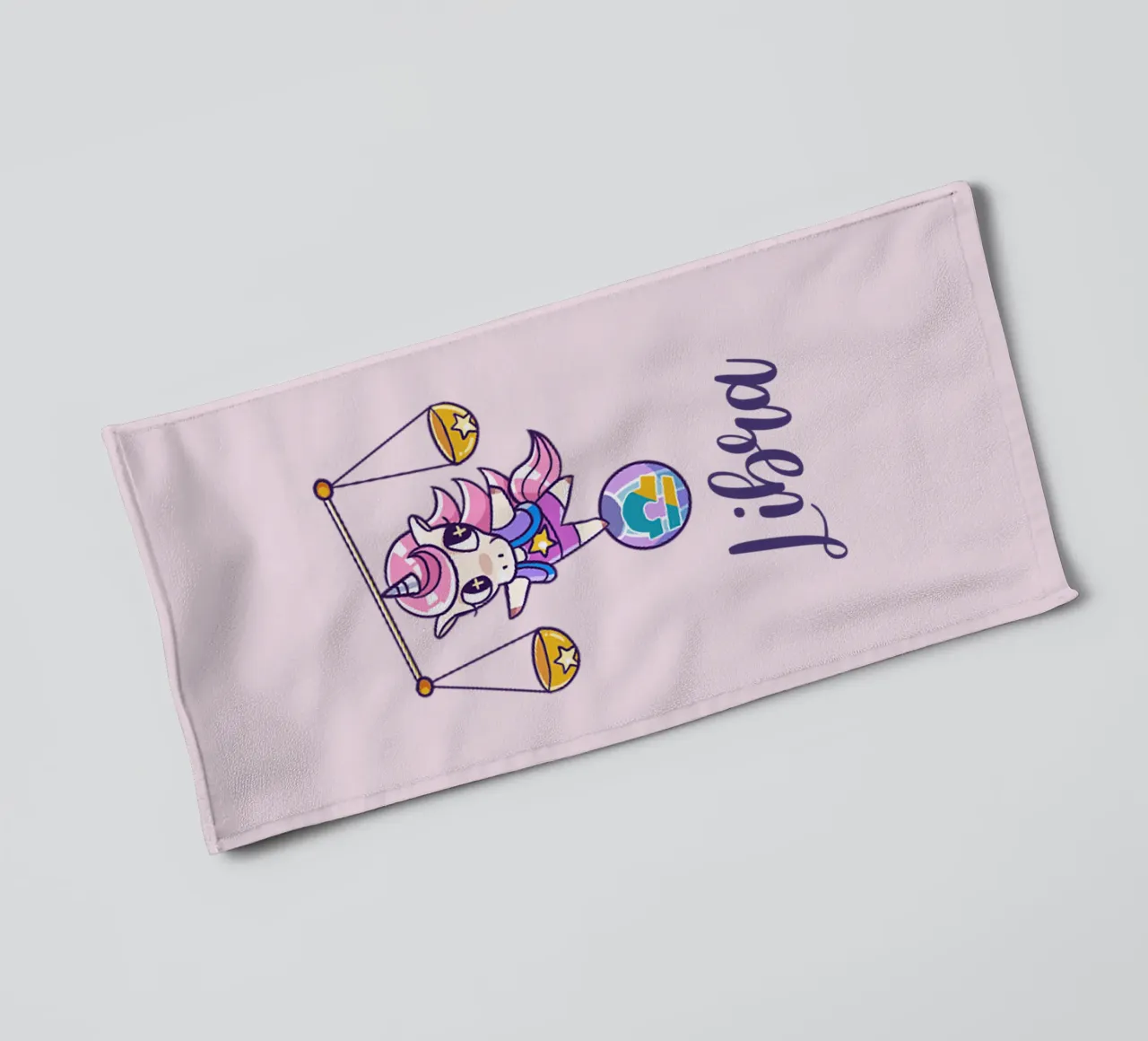 Libra badhanddoek van Kiroiharu