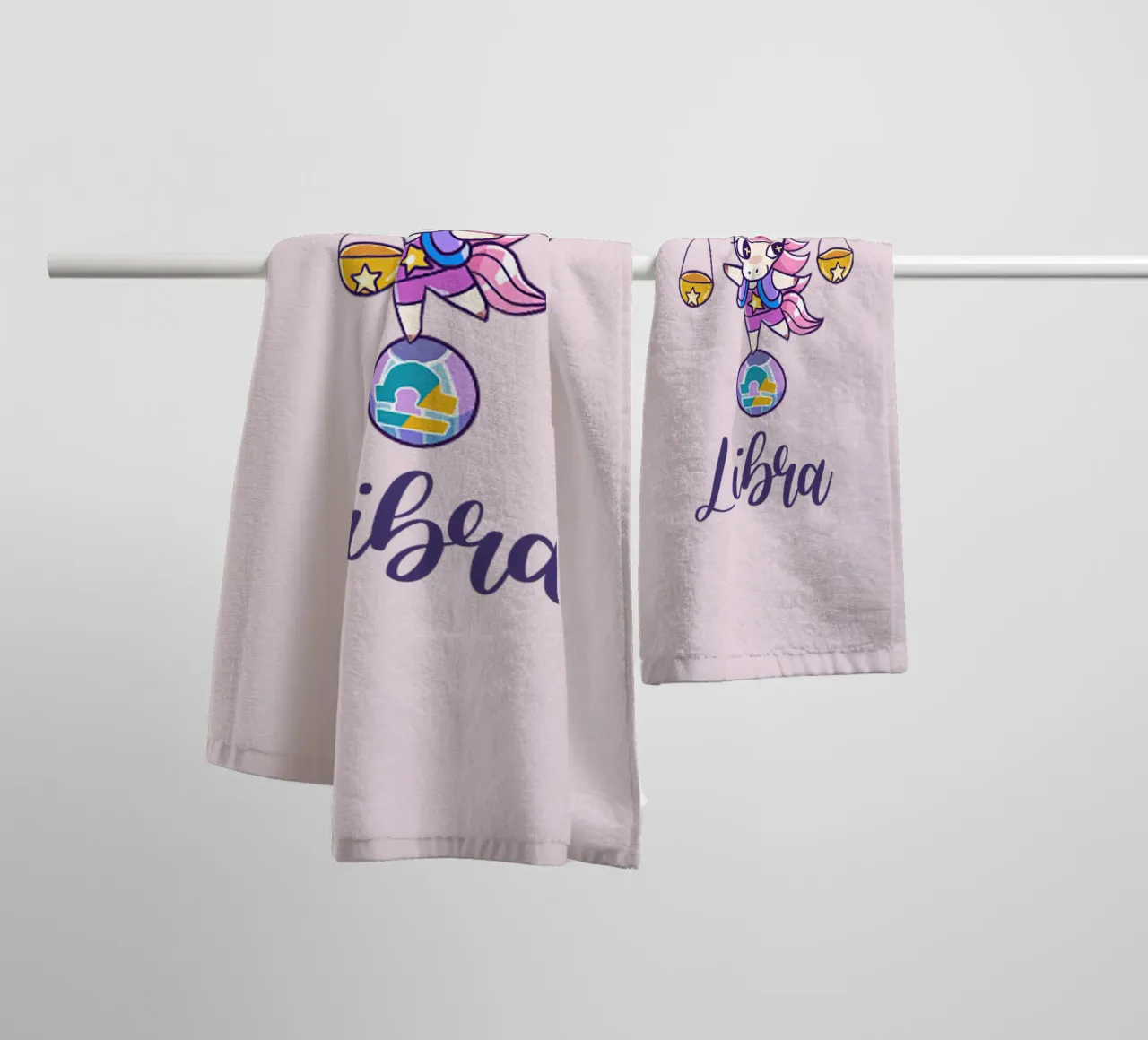 Libra badhanddoek van Kiroiharu