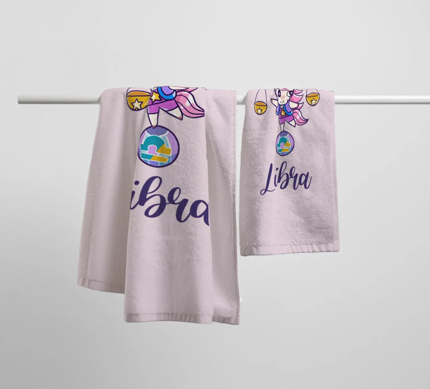 Libra towel by Kiroiharu