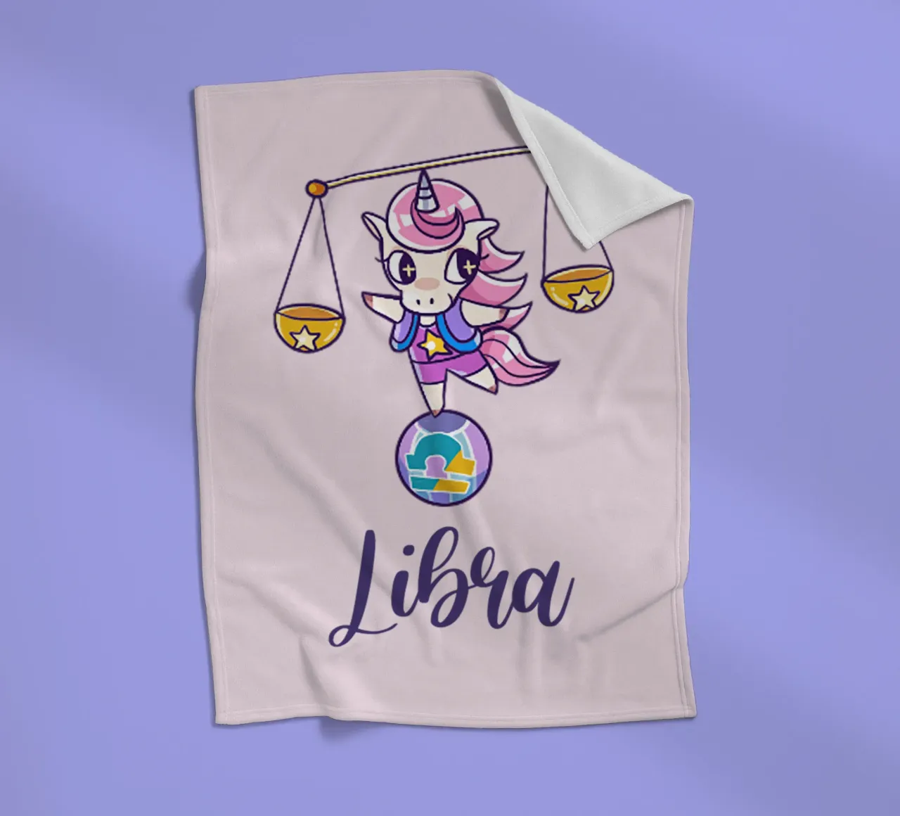 Libra Fleecedecke von Kiroiharu