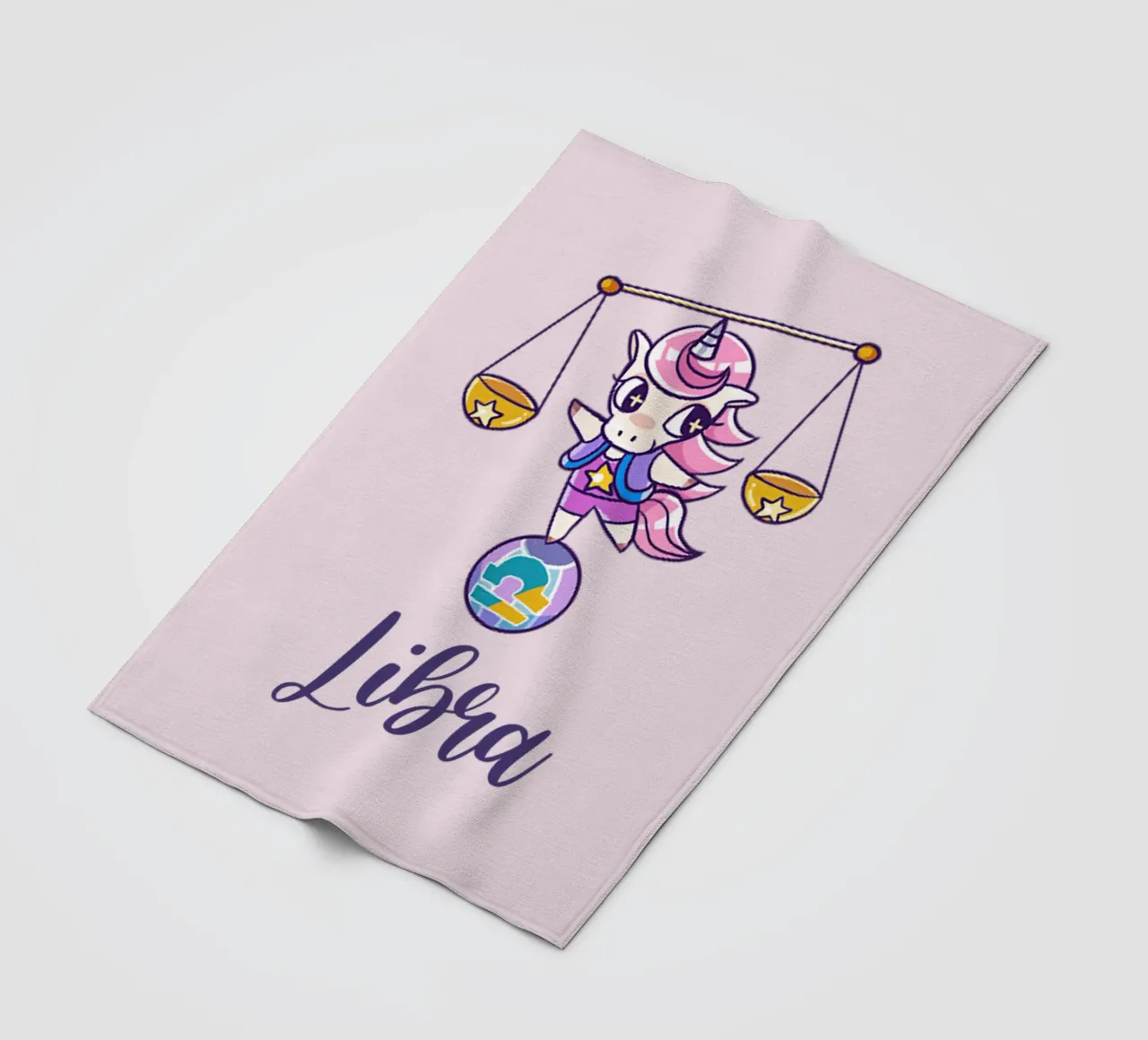 Libra Fleecedecke von Kiroiharu