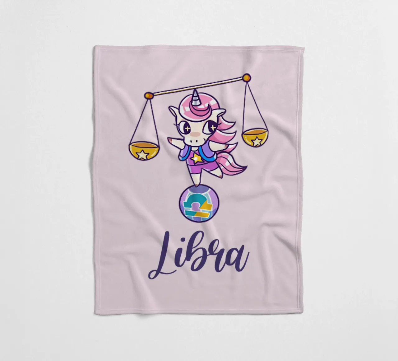 Libra Fleecedecke von Kiroiharu