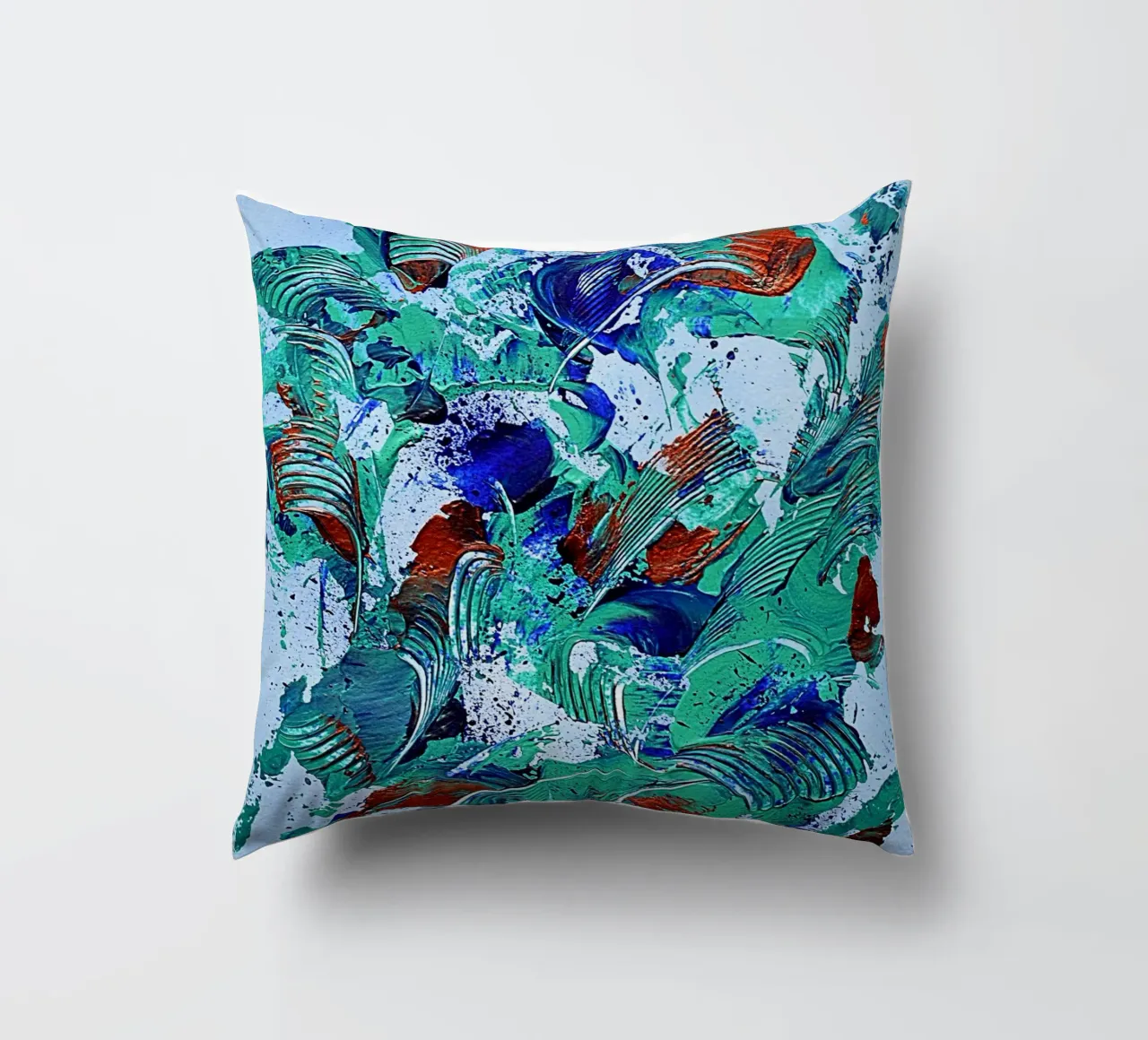 IDAL GIFT 53 cuscino da Thierry Vobmann Abstract painting