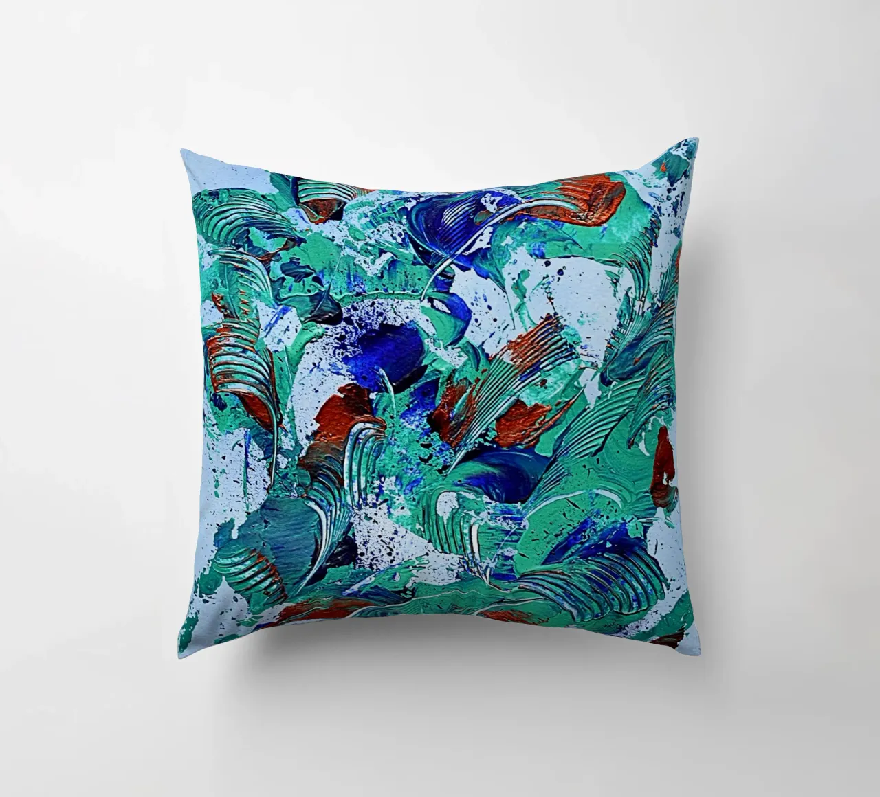 IDAL GIFT 53 cuscino da Thierry Vobmann Abstract painting