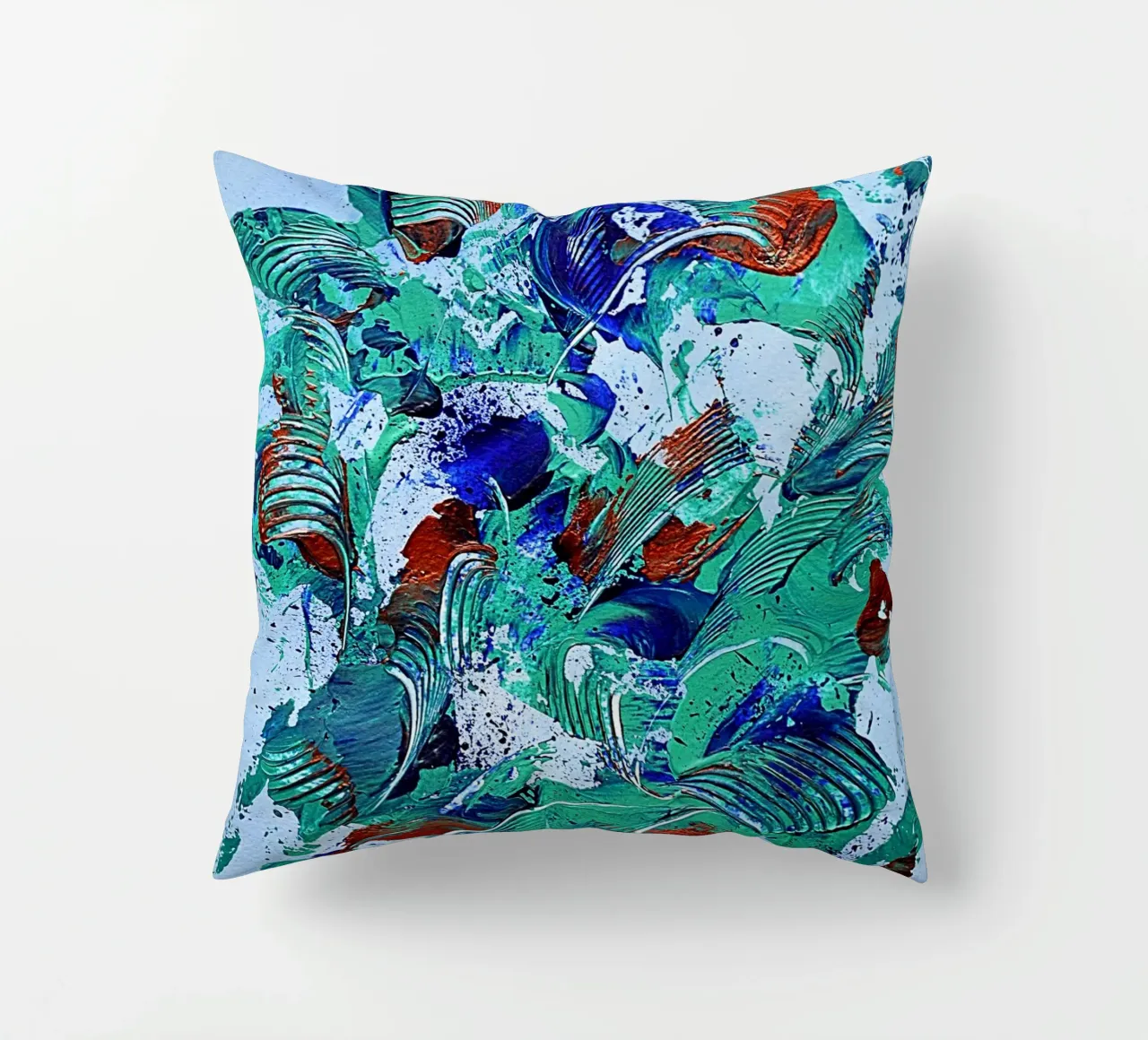 IDAL GIFT 53 cuscino da Thierry Vobmann Abstract painting